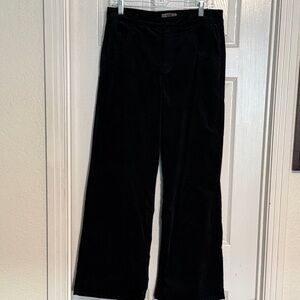 Kut from the Kloth Black Velvet wide leg Trousers